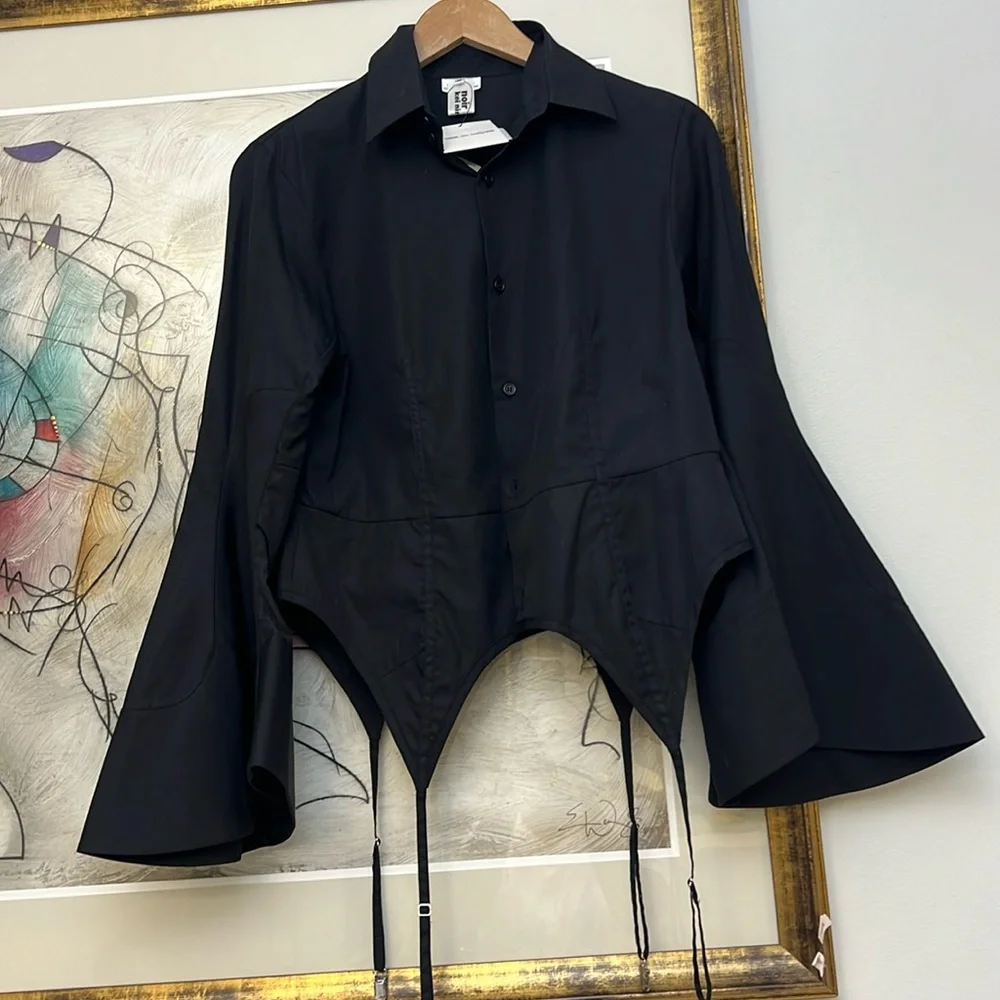 NOIR KEI NINOMIYA
Flared Sleeve Blouse - Picture 2 of 10